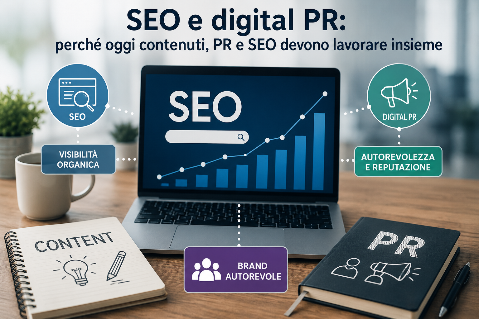 SEO e digital PR: perché oggi contenuti, PR e SEO devono lavorare insieme